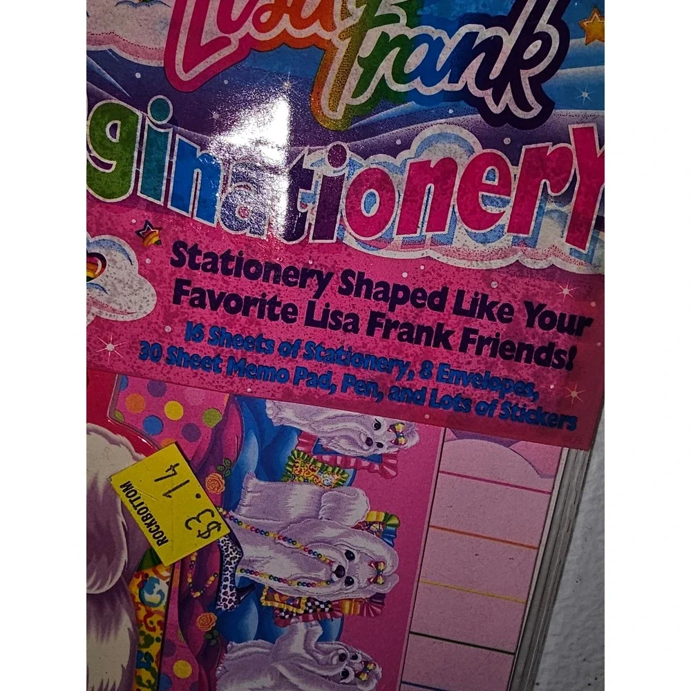 Vintage Lisa Frank Stationery Set Sealed Princess Pearls Imaginationery 90s